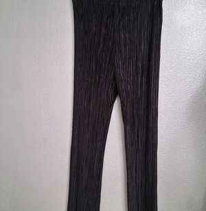 Hal Ferman Black Accordian Pull On Pants   Size 10